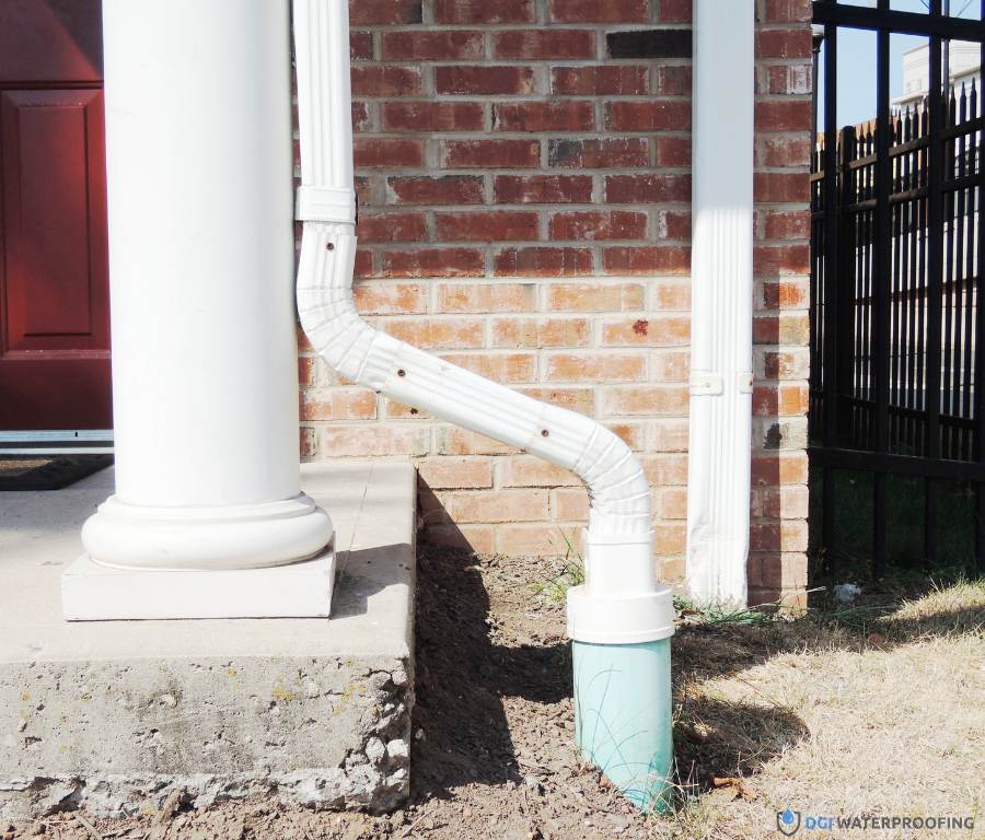 downspout installation and repair