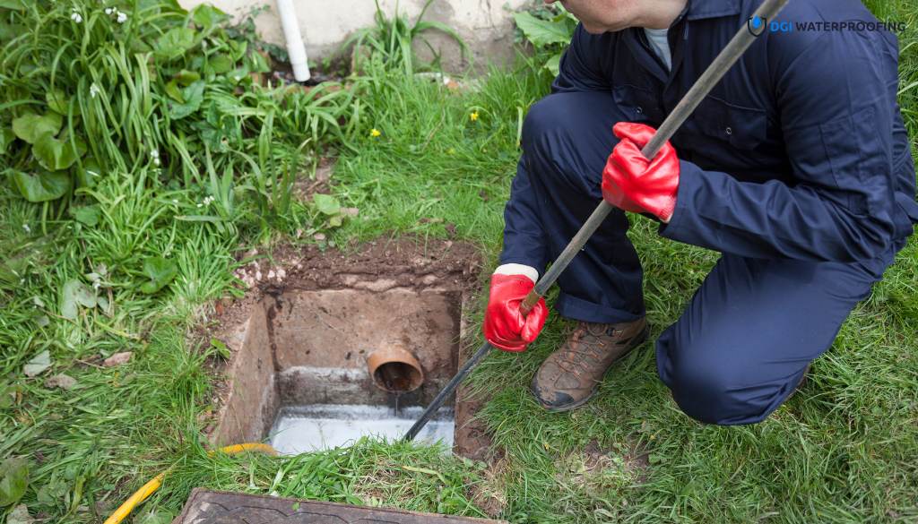 Installing French drain