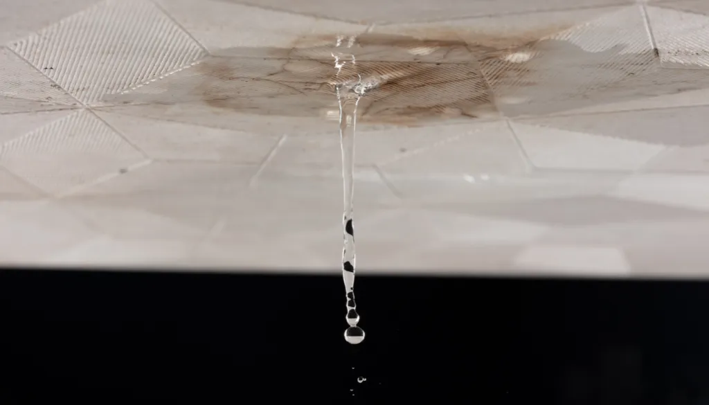 basement ceiling is leaking repair waterproofing