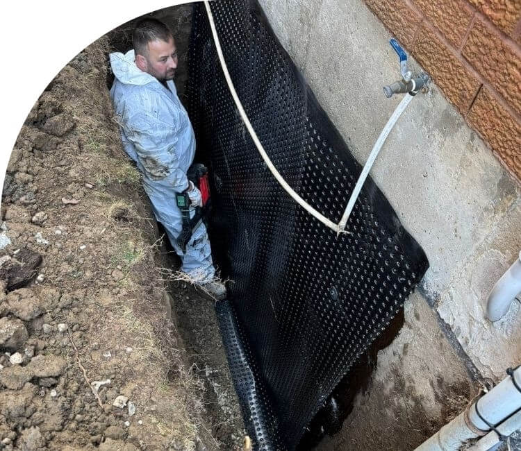 Exterior waterproofing services Aurora