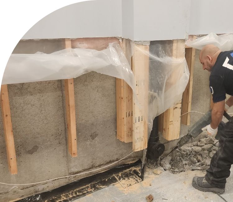 DGI Waterproofing Location Pages basement waterproofing inni