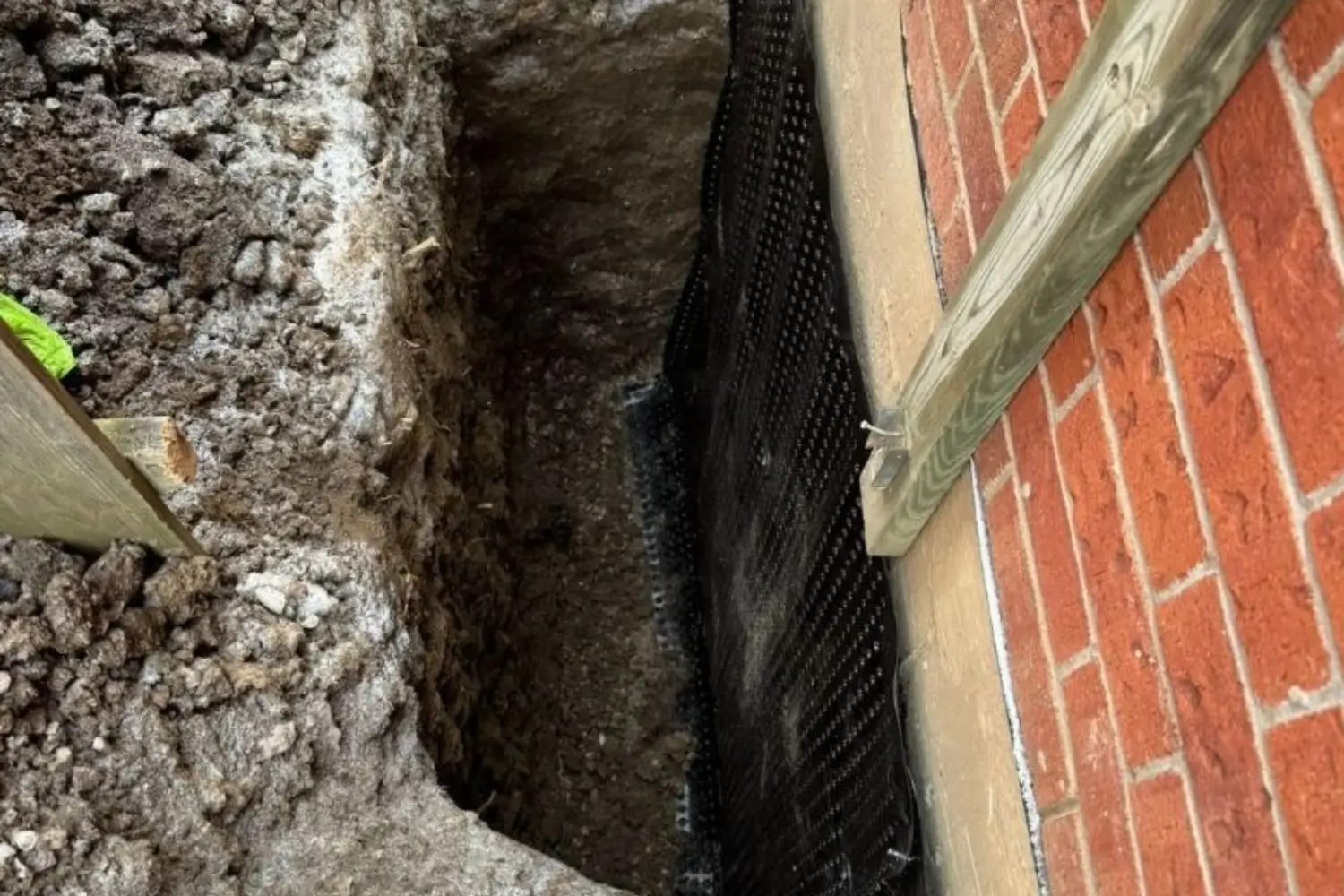 exterior basement waterproofing allistion
