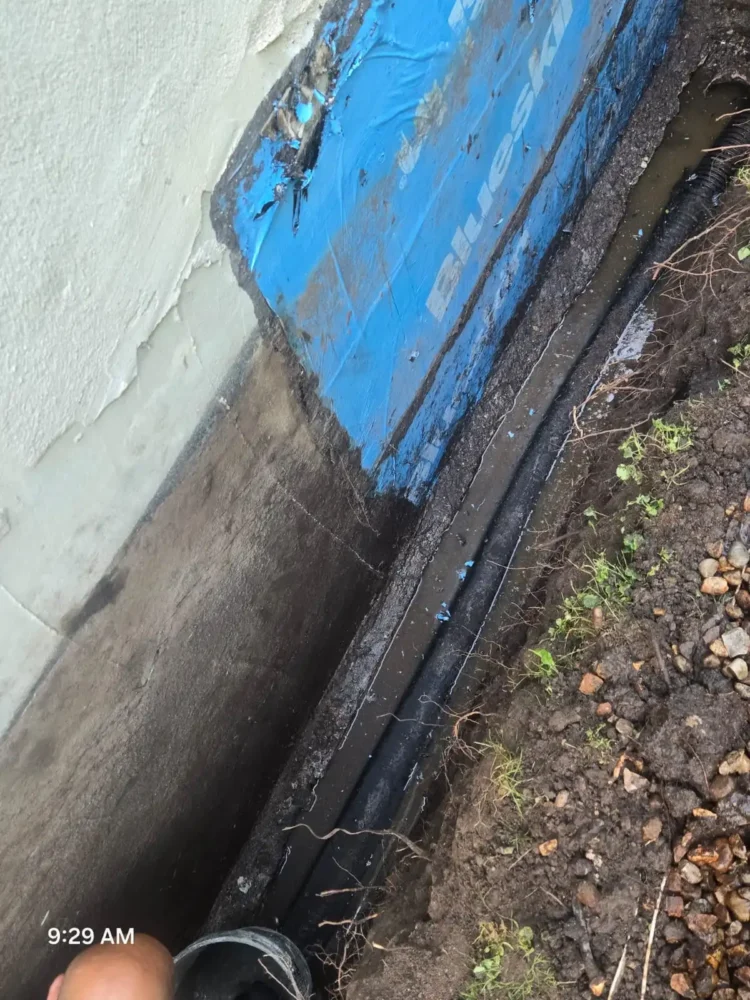 innisfil high water table basement flooding trench