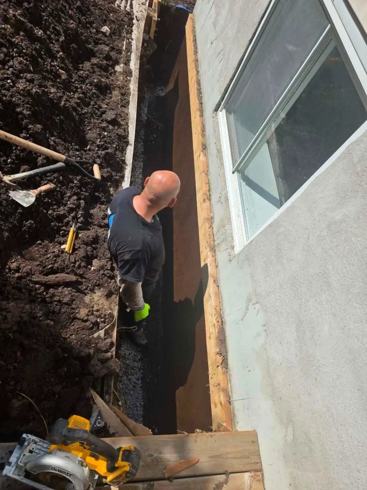 manual excavation foundation repair innisfil